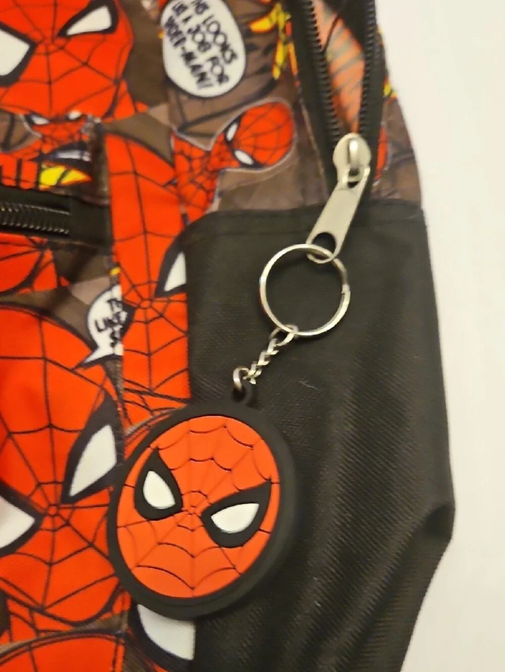 Marvel Spider-Man Red & Black Kids Backpack School Like New